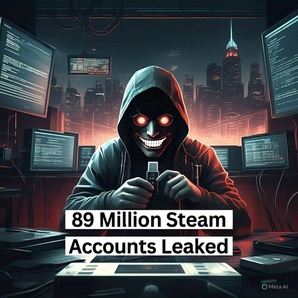 89 Million Steam Accounts Leaked